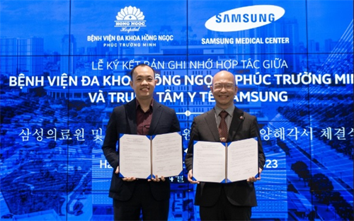  Samsung Medical Center ký kết hợp tác với Bệnh viện Hồng Ngọc